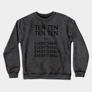 Violent Femmes - Kiss Off - Ten for Everything - Black Crewneck Sweatshirt